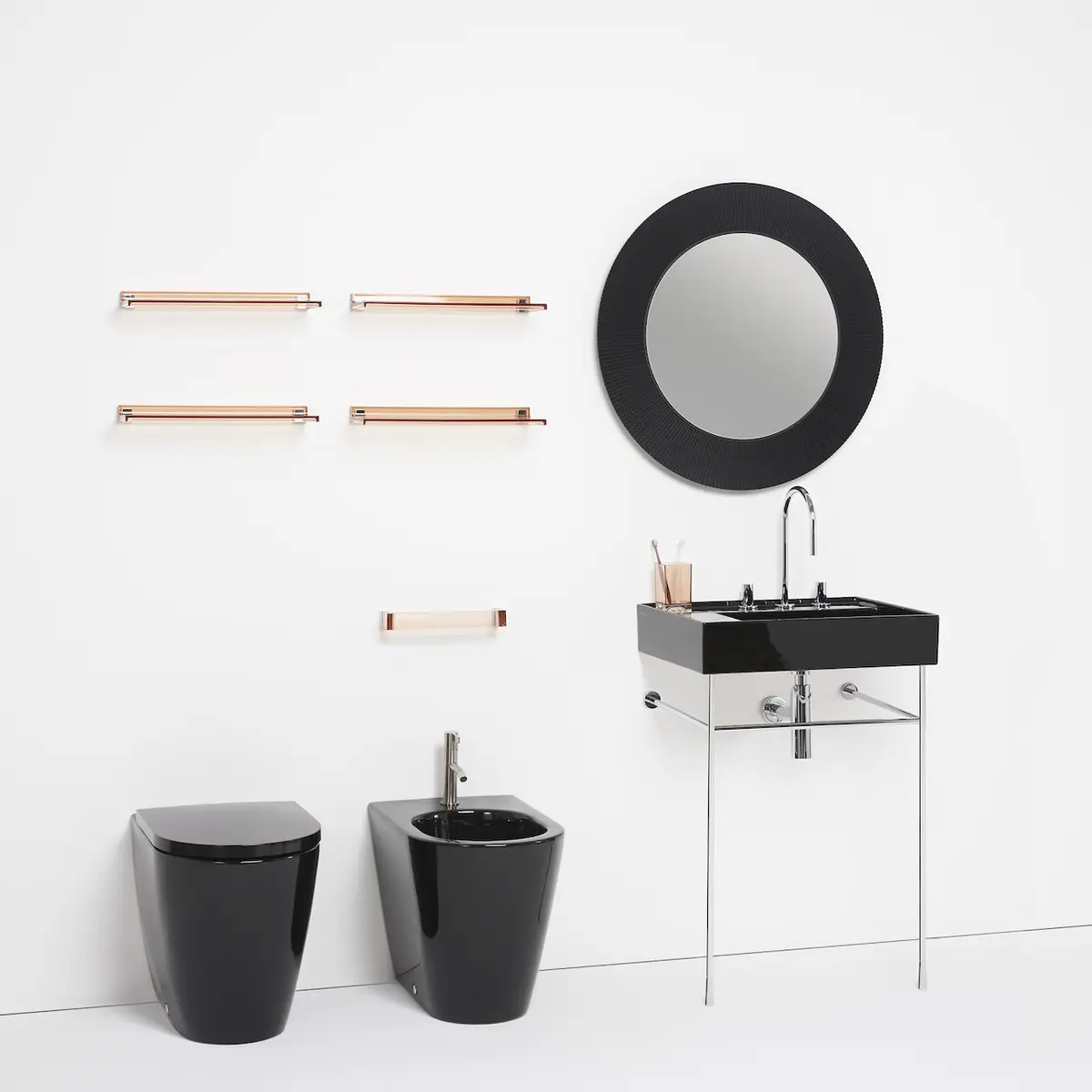LAUFEN KARTELL ALL SAINTS SPEIL Ø 40X780MM SVART