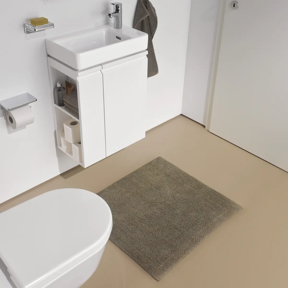 LAUFEN PRO S MØBELSETT 48X28 CM HØYRE MATT HVIT