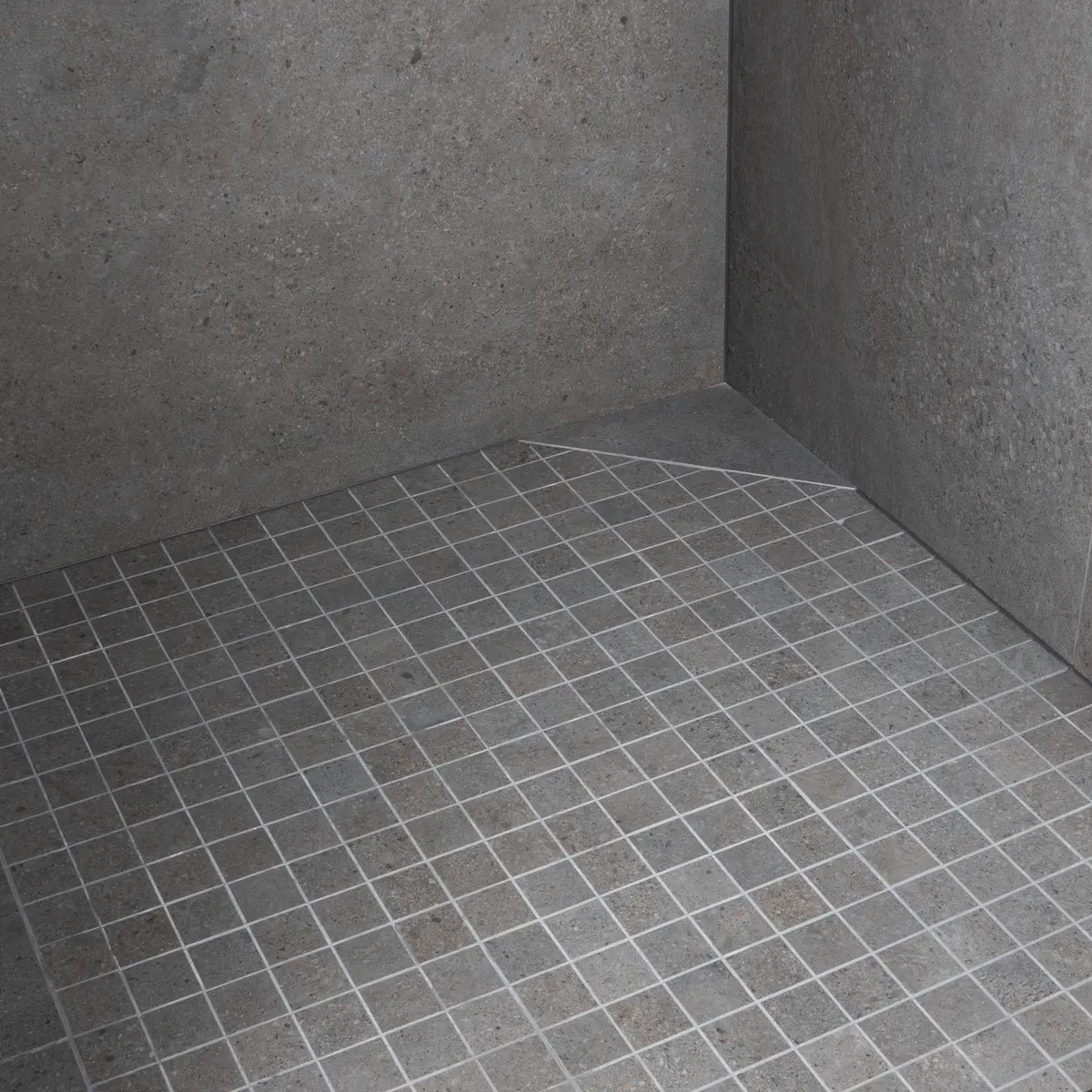 KONKRETE MOSAICO CENERE 30X30 9,5MM