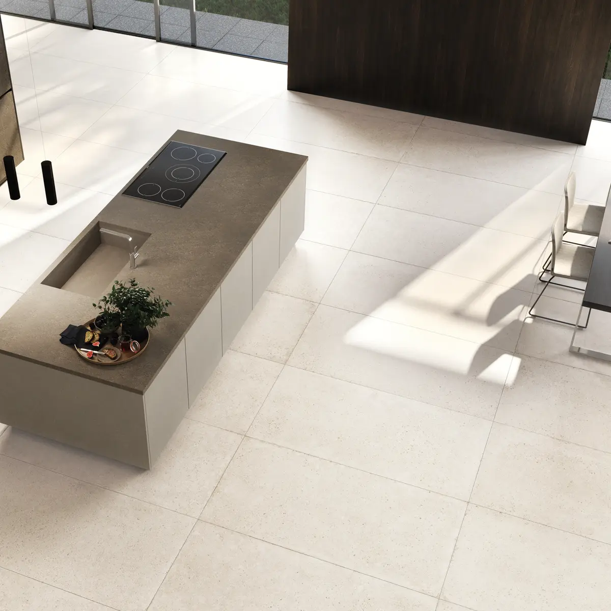 KONKRETE BIANCO 60X120 9,5MM