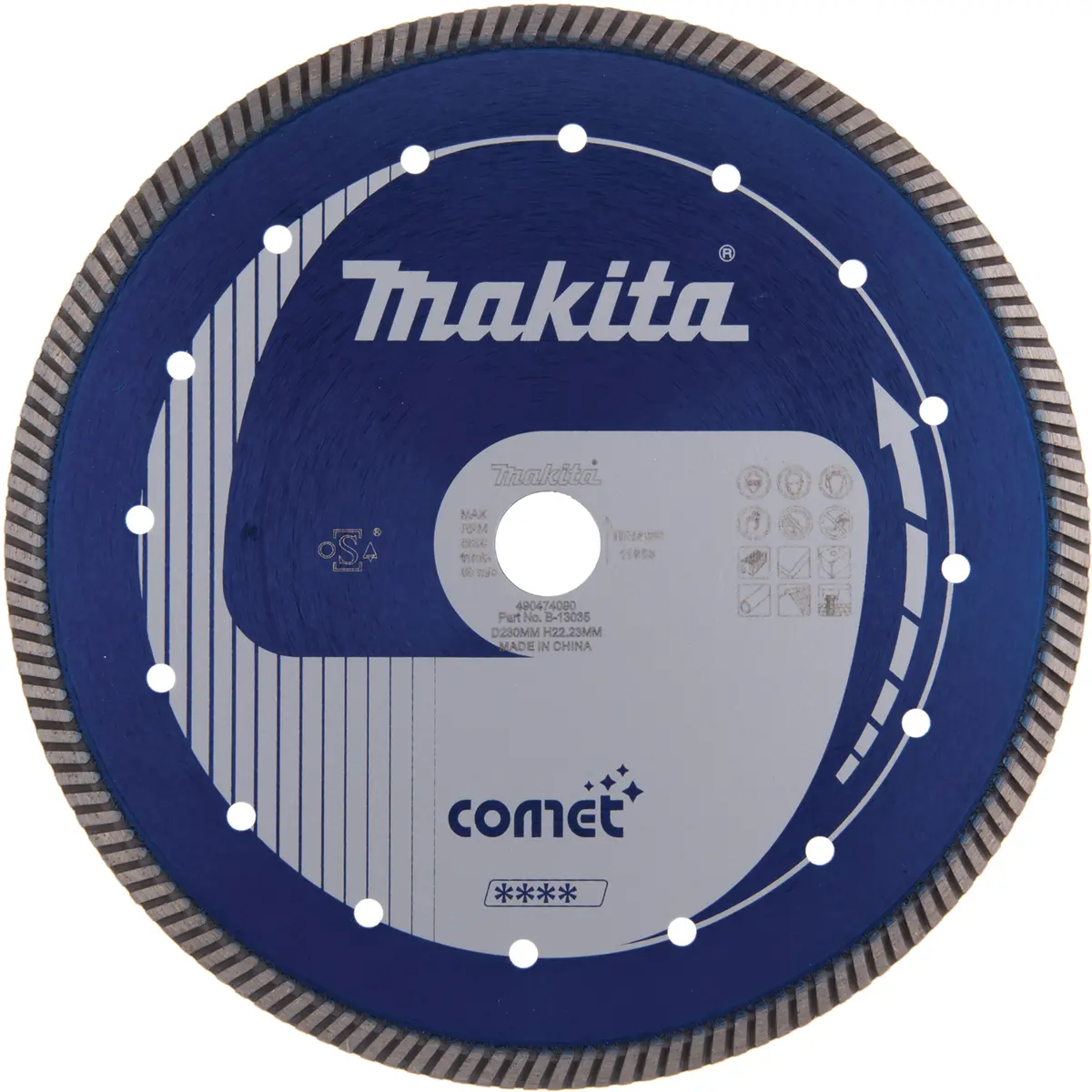 MAKITA DIAMANTKAPPESKIVE 230X22.23MM COMET