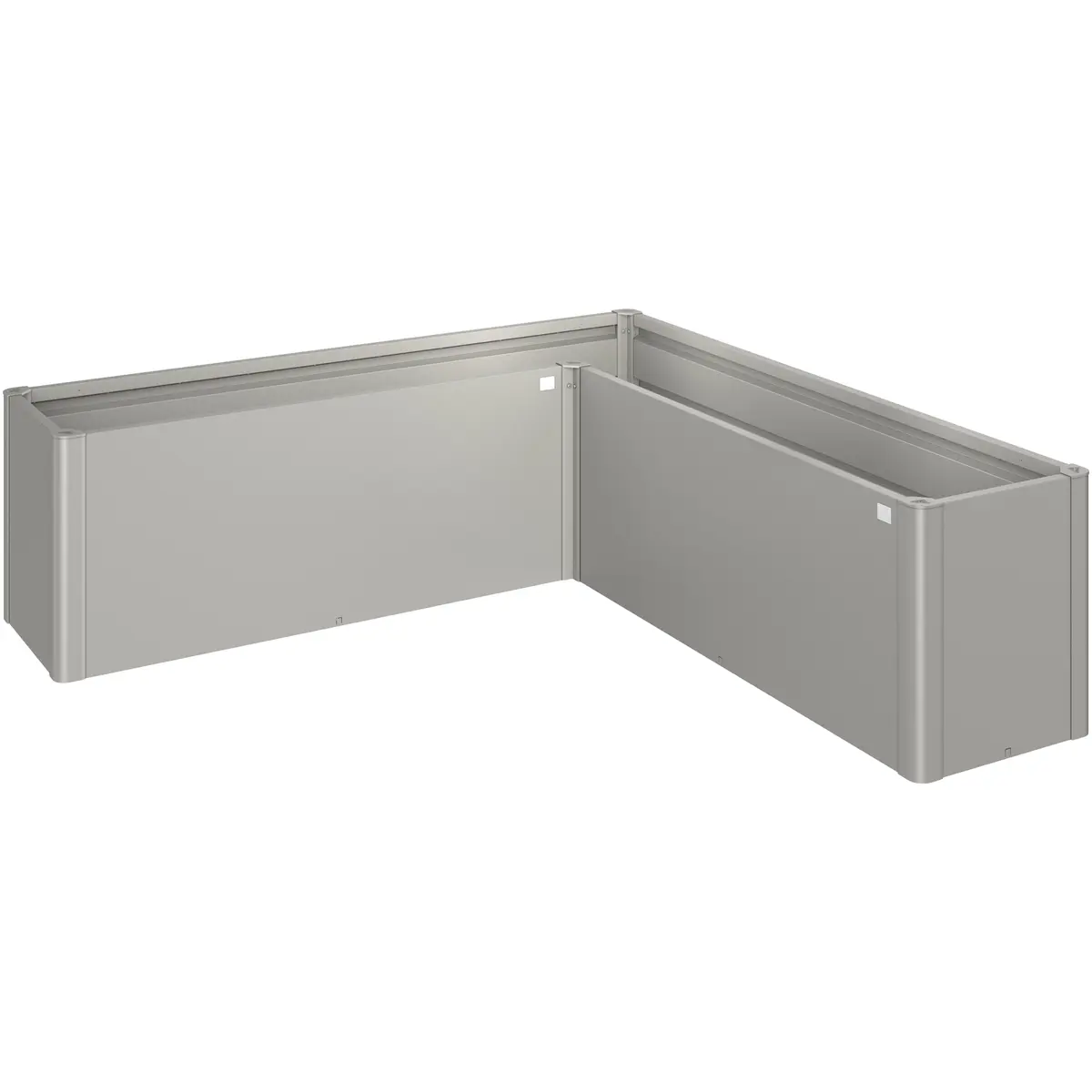 BIOHORT HØYBED BELVEDERE MIDI L200 KVARTSGRÅ METALLIC