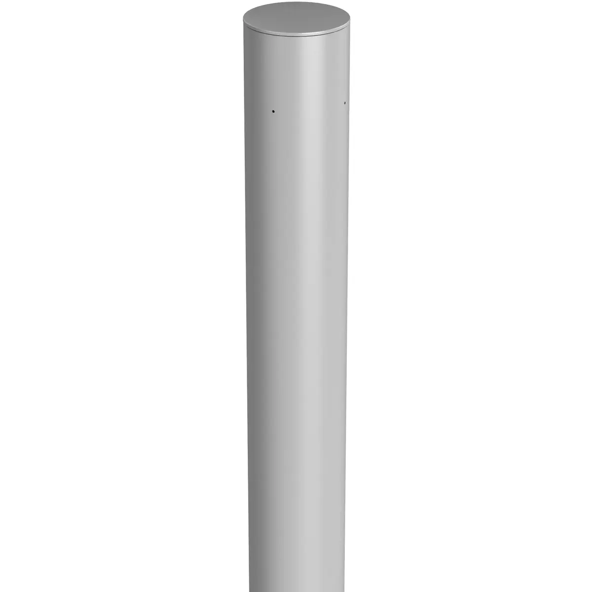 BIOHORT STOLPE FOR LEVEGG FOR INNFELLING I BETONGG 90 CM HØYDEJUSTERBAR SØLV METALLIC
