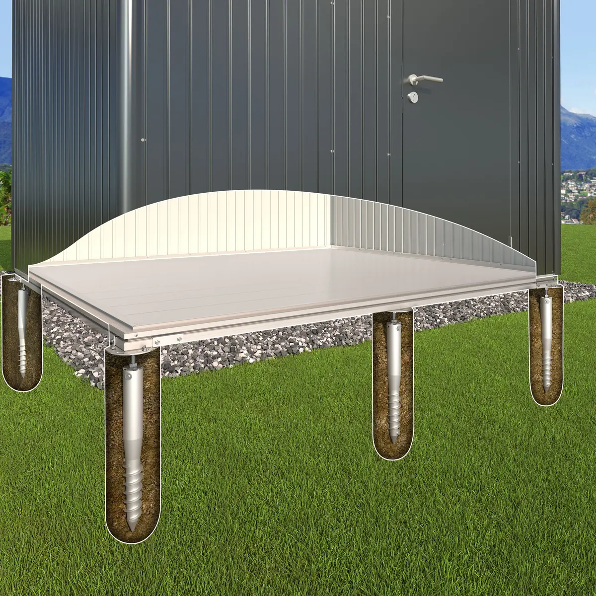 BIOHORT SMARTBASE PLUS REDSKAPSBOD NEO 3C