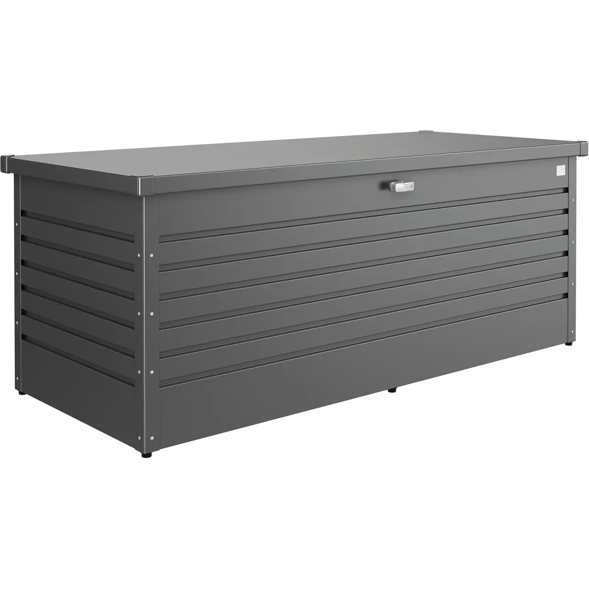 BIOHORT LEISURETIME BOX 180, MØRK GRÅ METALLIC