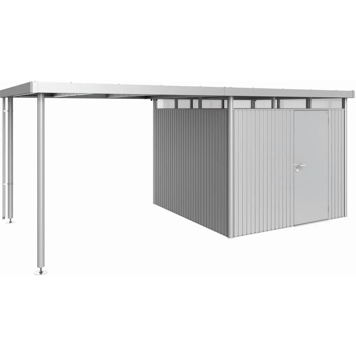 BIOHORT SIDETAK HIGHLINE H4 SØLV METALLIC