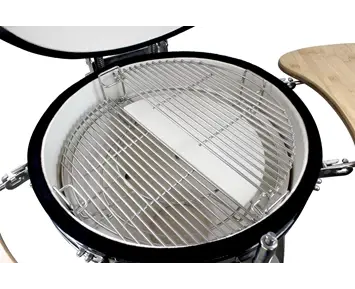 Austin and Barbeque AABQ 21" Kamado Half Moon Cooking