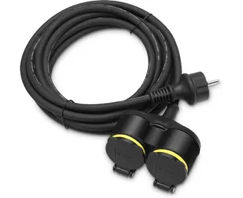 Andersson ECO 3.0 - Extension cord outdoor 2-way outlets 5M IP44