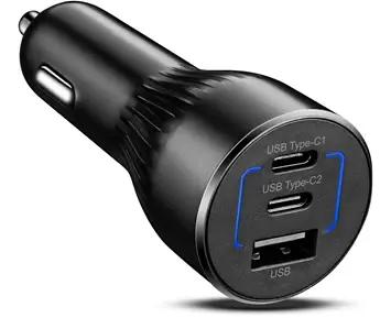 Andersson Car Charger 2xUSB-C PD + 1xQC3.0 (95W)