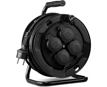 Andersson 4-way Cable Reel Outdoor 15m IP44