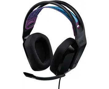 Logitech G335 Wired Gaming Headset - Black