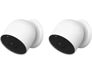 Google Nest cam (outdoor or indoor, battery) 2-pack
