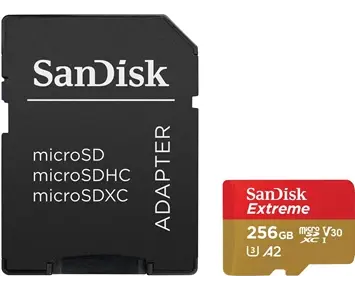 SanDisk Extreme MicroSD 256GB