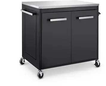 Austin and Barbeque AABQ - Trolley Table With Full Doors