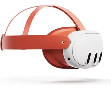 Meta Quest 3 Colored FI   Strap Orange