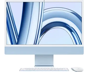 Apple 24-inch iMac - Retina 4,5K display, M3 chip 8‑core CPU 10‑core GPU, 8GB RAM, 512GB SSD
