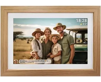 Denver PFF-1042LW, 10.1" Wi-Fi photoframe with
