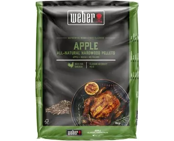 Weber Träpellets - Äpple 8kg