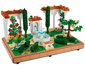 LEGO Icons Hage med fontene 10359