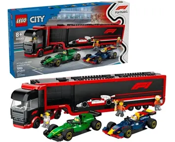 LEGO City F1®-trailer med F1 RB20 og AMR24 60445
