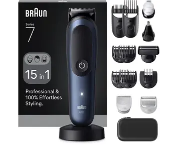 Braun Styler AIO 7580 Black / Deep Blue
