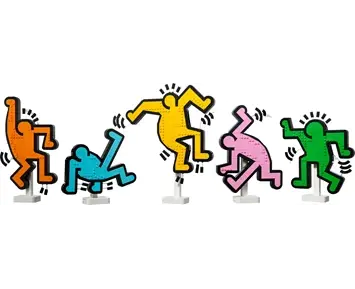 LEGO ART Keith Harings dansende figurer 31216