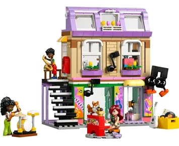 LEGO Friends Musikkbutikk og leilighet 42653