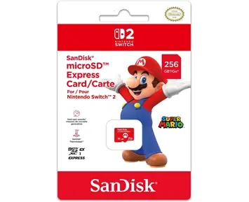 Nintendo Switch 2 SanDisc microSD Express 256GB