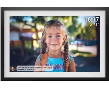 Denver PFF-1516, 15.6" Wi-Fi photoframe with FR
