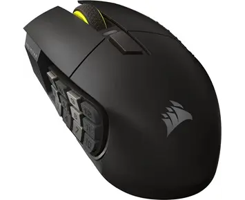 Corsair Scimitar Elite Wireless SE Gaming Mouse / 33000 DPI / Optical - Gun metal