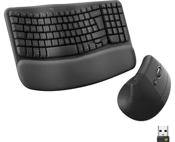 Logitech Wave Keys and Lift Combo