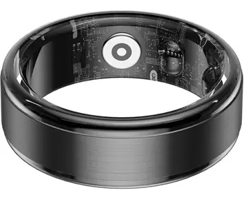 HAVIT Smart ring stainless steel, 5ATM, size 12, Deep grey/Black