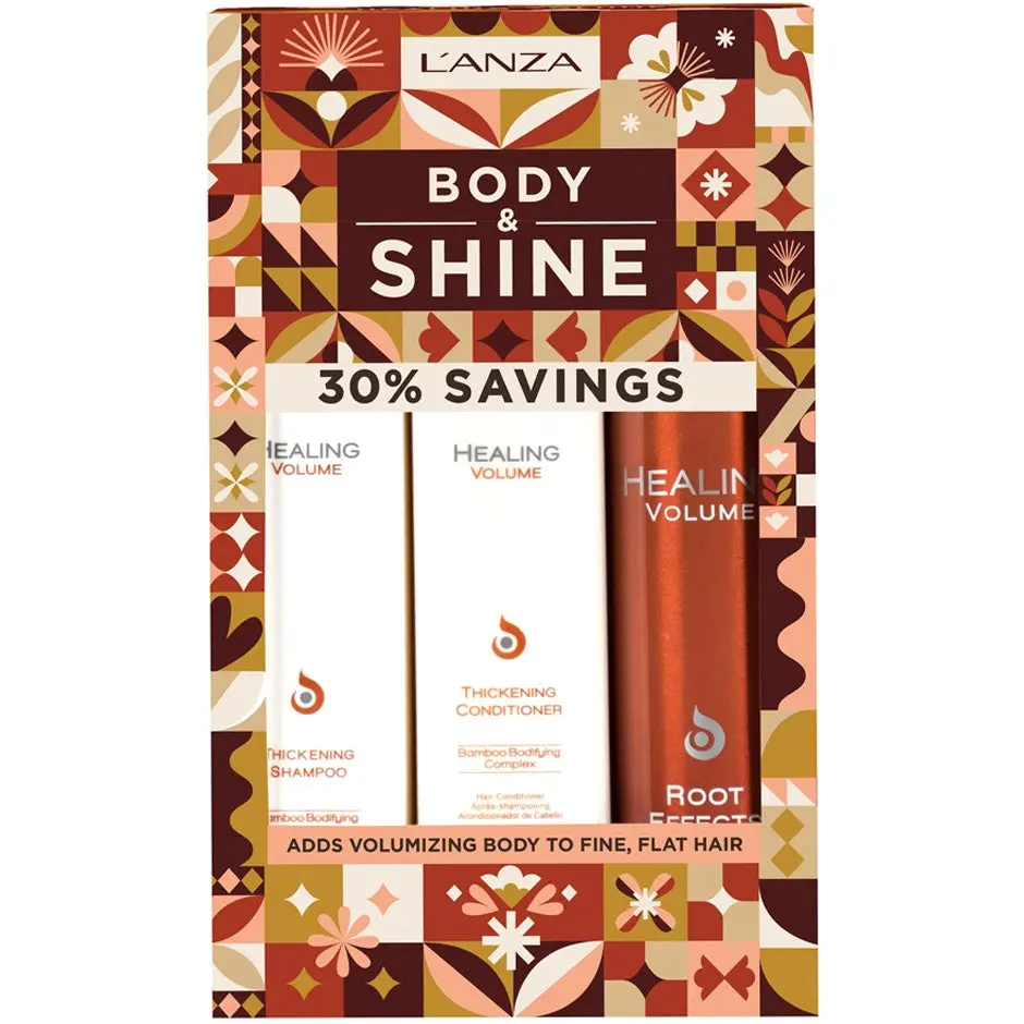L'ANZA Healing Volume Holiday Trio Box 300 + 250 + 200 ml