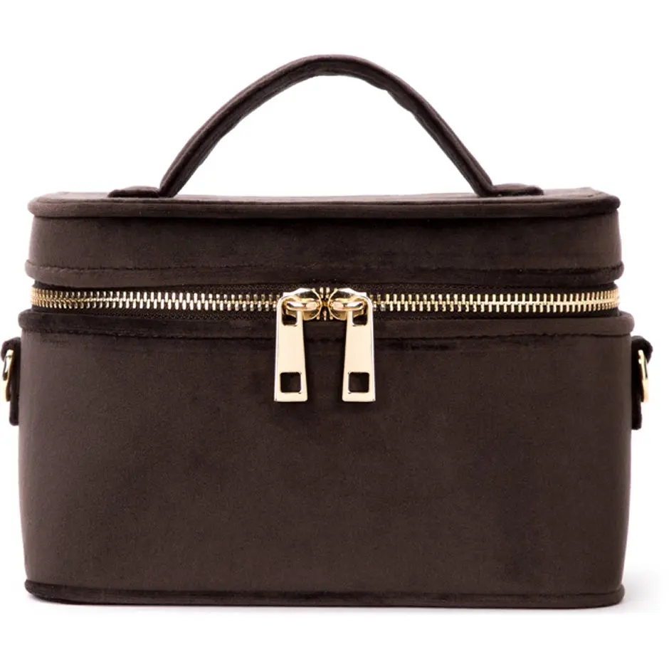 Dark Vanity Bag Small Chocolate Brown