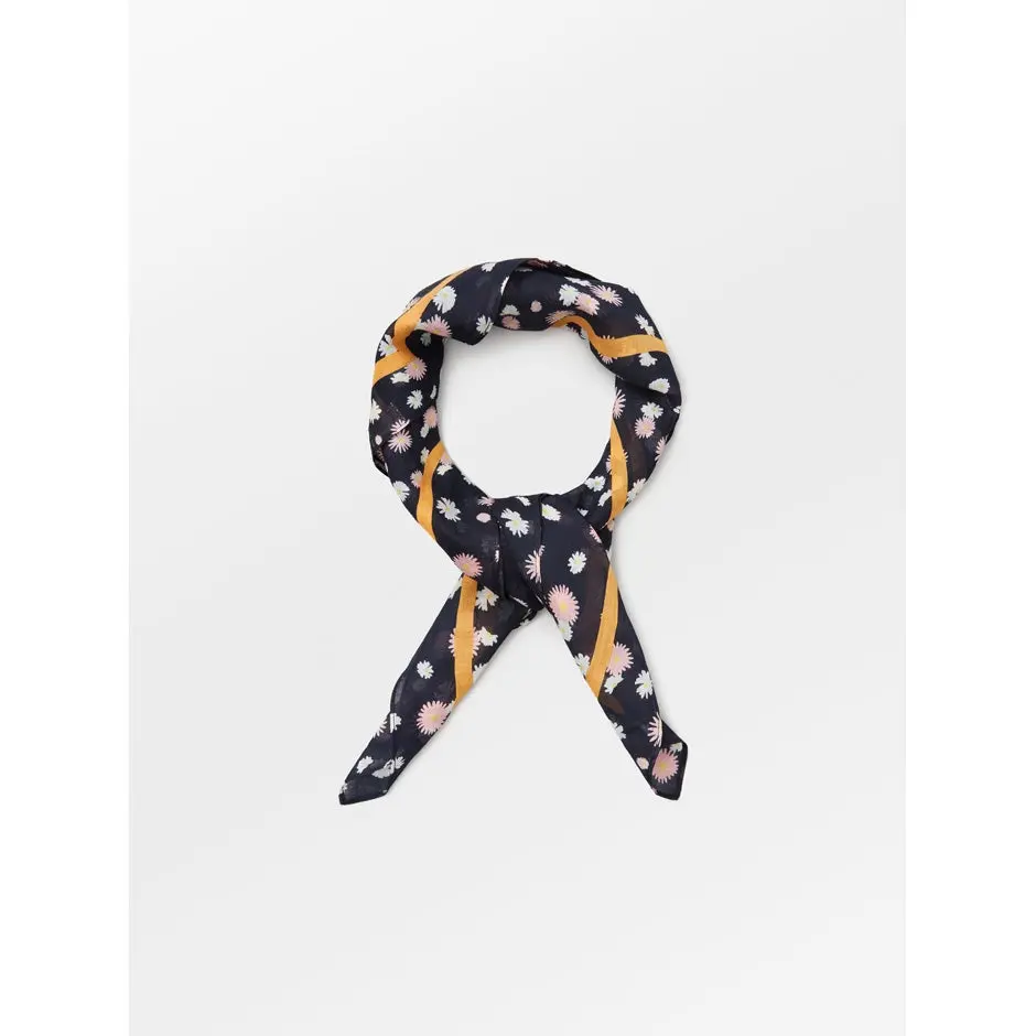 Becksöndergaard Liana Bandana Scarf Maritime Blue, 65 x 65 cm