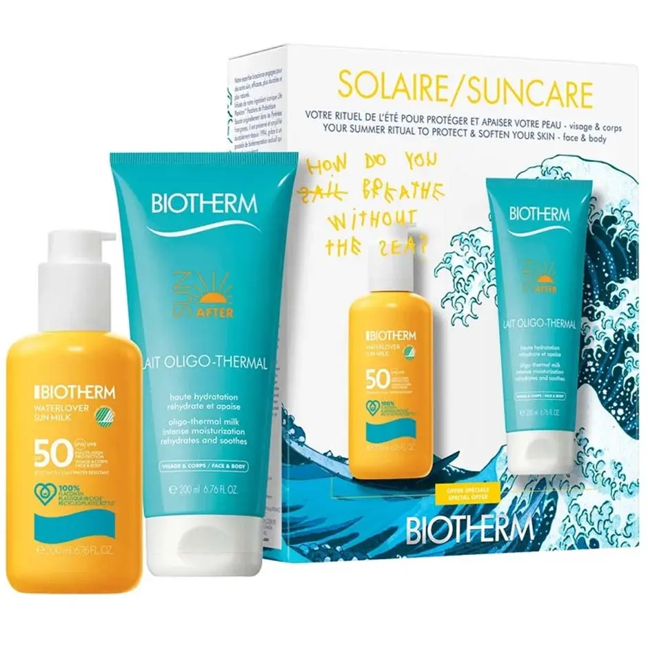Biotherm Summer Waterlover Sun SPF50 Coco Capitán Limited Edition Set 2x200ml 200 ml