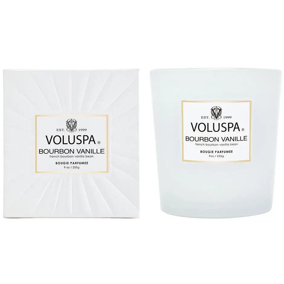 Voluspa Boxed Candle Bourbon Vanille 60h 255 g