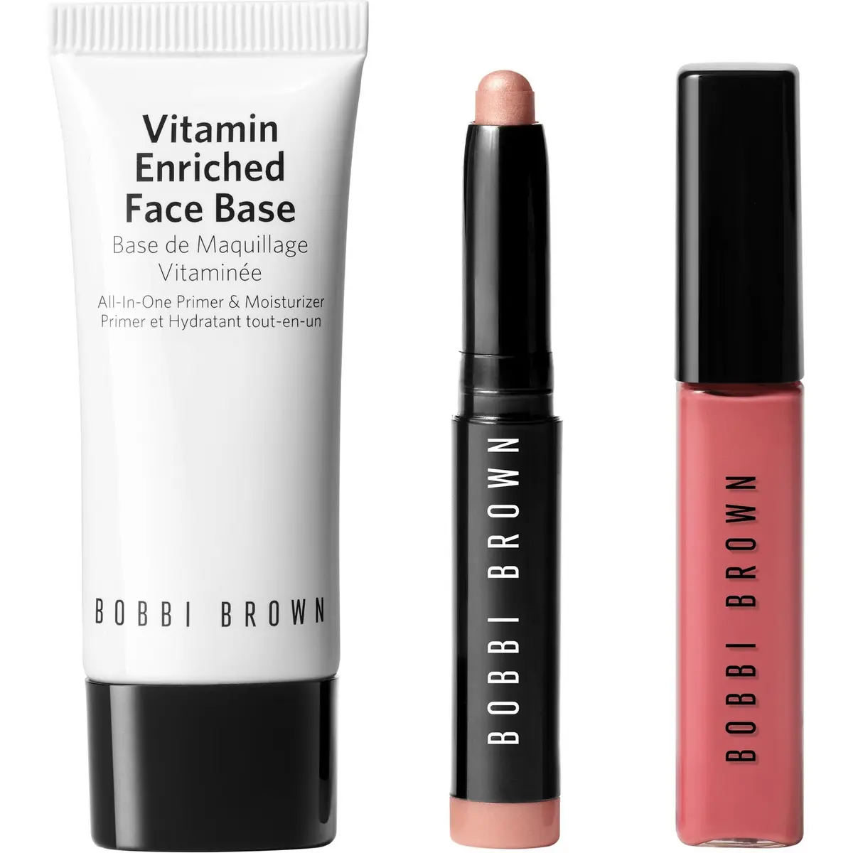 Best Of Bobbi Brown Minis Golden Pink New Romantic 15 + 0,9 + 4 mixed
