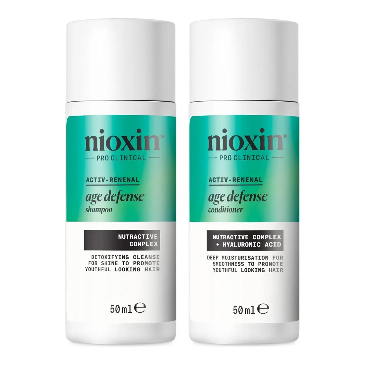 Nioxin Age Defense Travel Duo Shampoo 50 ml + Conditioner 50 ml