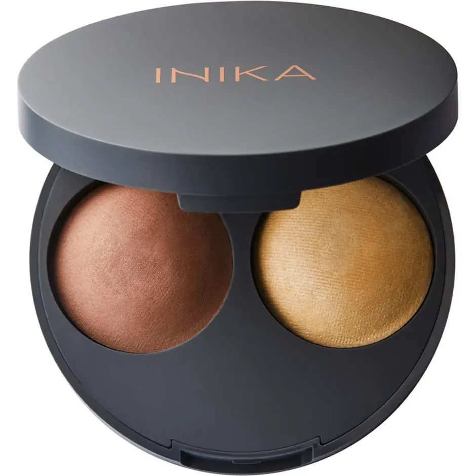 Inika Organic Baked Contour Duo Teak 5 g