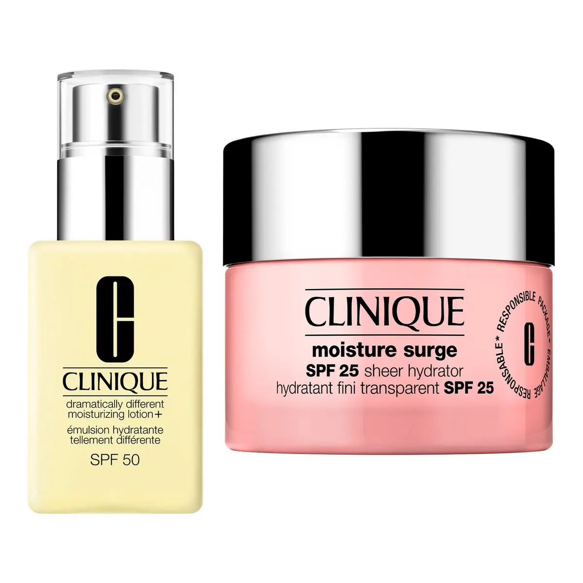 Clinique Daily Defense Face Care Set 75 ml & 30 ml SPF Moisturizers 105 ml