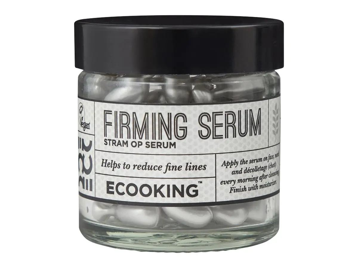 Ecooking Firming Serum Capsules Vegansk serum i kapsler med oppstrammende effekt, 60stk