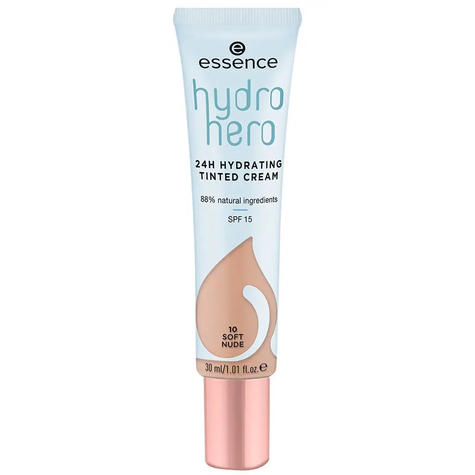 essence Hydro Hero 24H Hydrating Tinted Cream 10 Soft Nude 30 ml