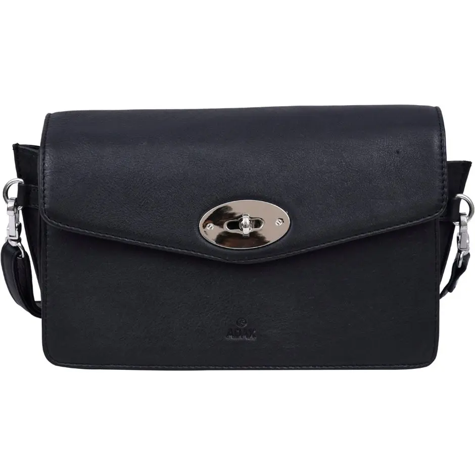 Adax Ravenna shoulder bag Anika Black, 22x12x8,5 cm