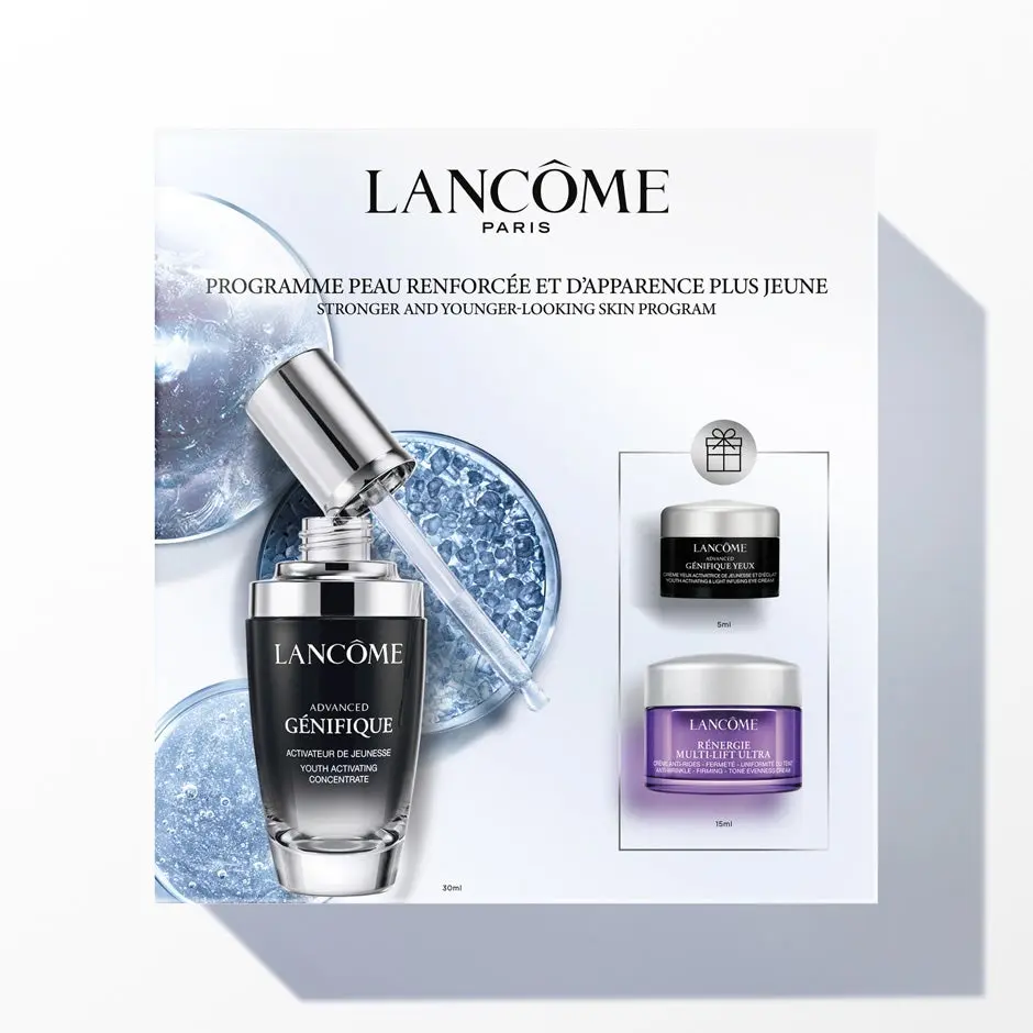 Lancôme Genifique Serum Routine Set Serum 30 ml + Eye 15 ml + Ultra Cream 15 ml