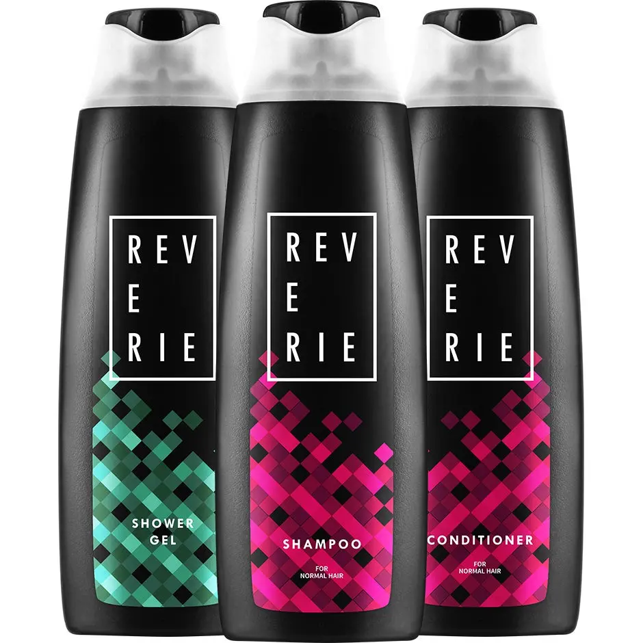 Reverie Trio Shampoo 300ml, Conditioner 300ml, Shower Gel 300ml 900 ml