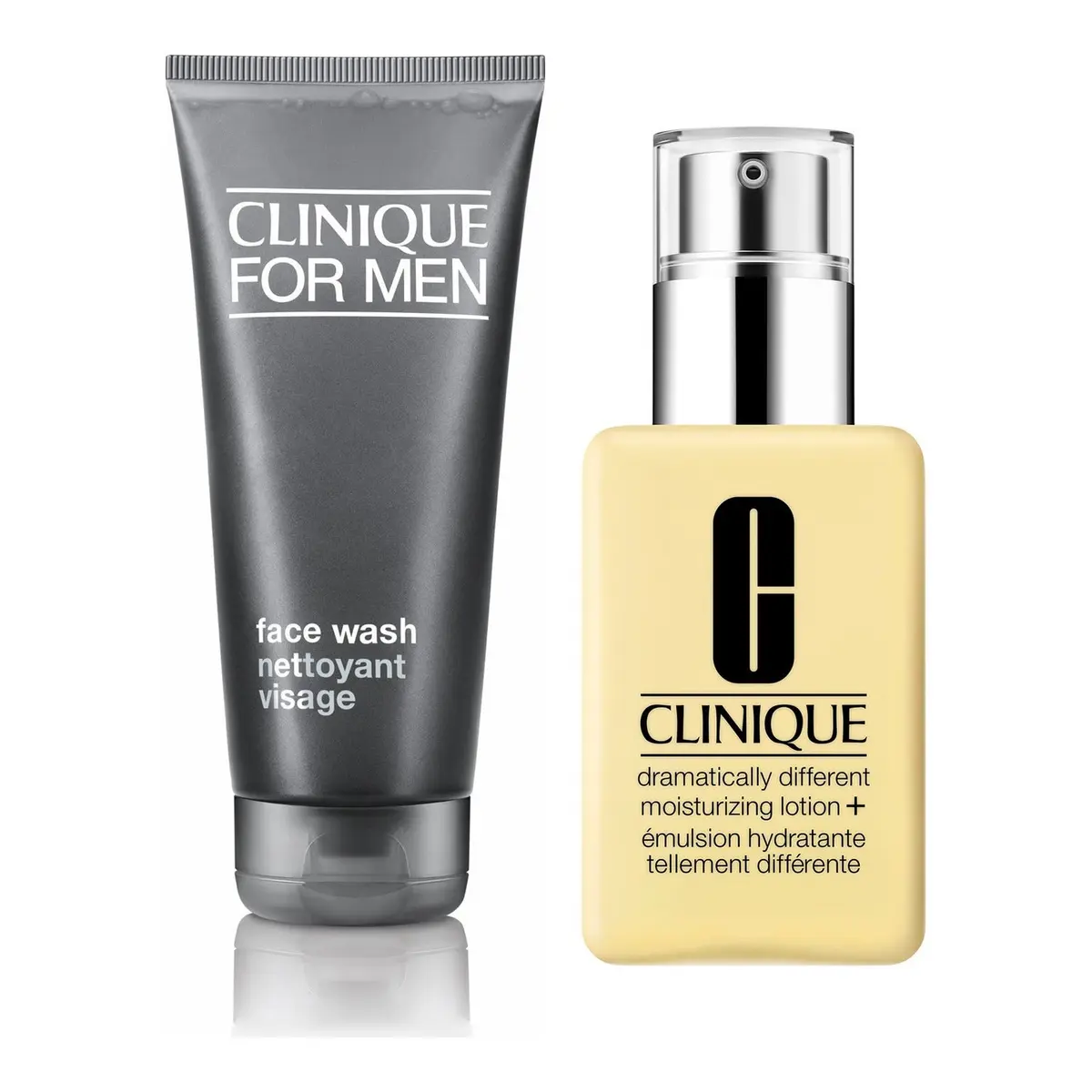 Clinique Men's Daily Face Care Essentials Face Wash 200 ml & Moisturizer 125 ml 325 ml
