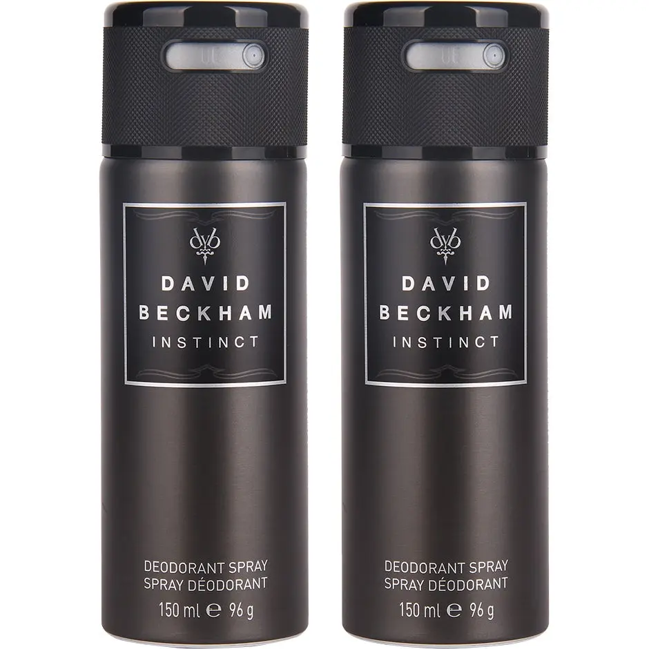 David Beckham Instinct Duo 2 x Deospray 150ml 300 ml