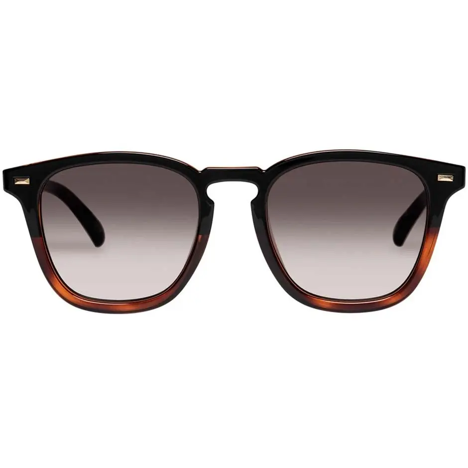 Le specs No Biggie Sunglasses Black/Tort W/Khaki Grad Lens