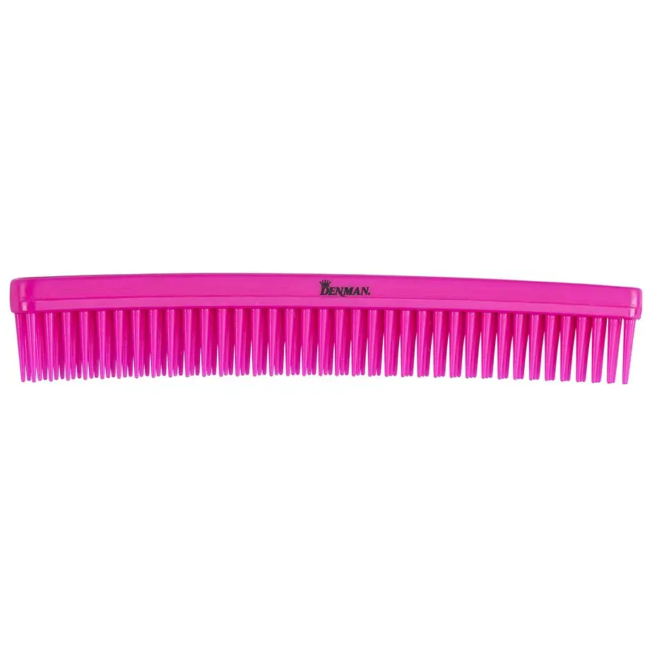 Denman D12 Detangle & Tease Comb Pink